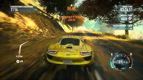 NFS The Run - Porsche Attack