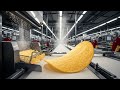 How Crispy Potato Chips Are Made – Inside the Billion-Dollar Snack Factory (Full Process)