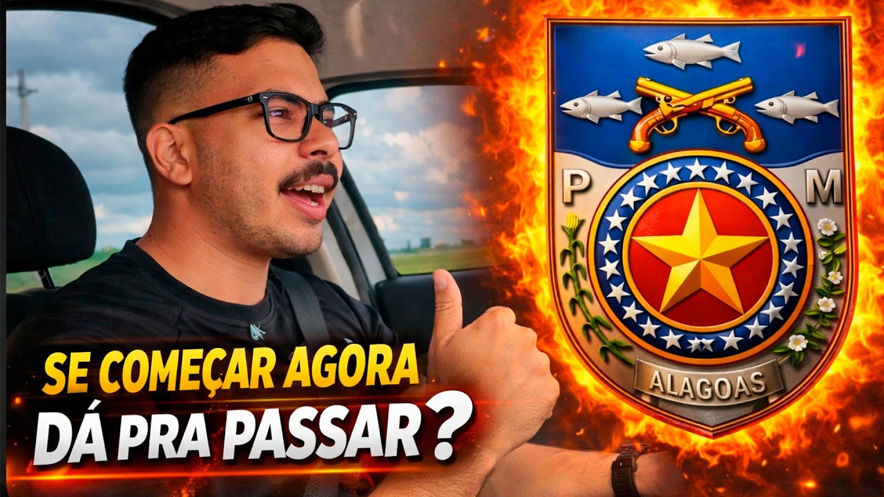 🚨 DÁ PRA PASSAR NA PMAL COM O EDITAL ABERTO? A VERDADE QUE NINGUÉM TE CONTA!