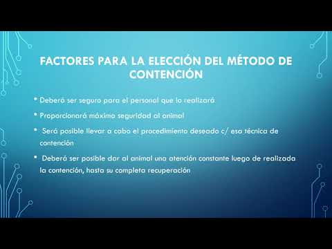 MANEJO Y CONTENCIÓN DE ANIMALES SILVESTRES