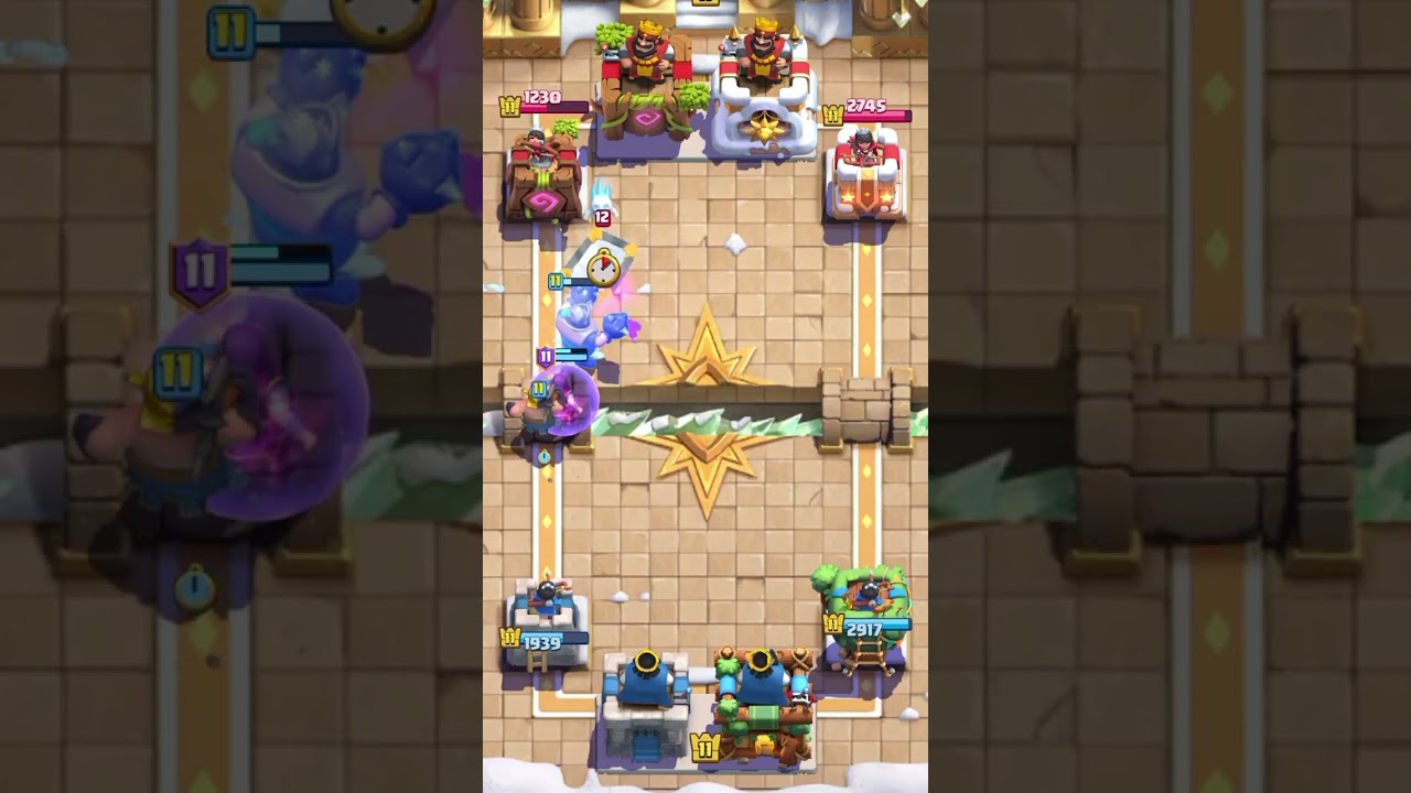 ROCKET LEAGUE IN MONK Batting in Clash Royale by Speed (The MGTV Laura's Gameplay)