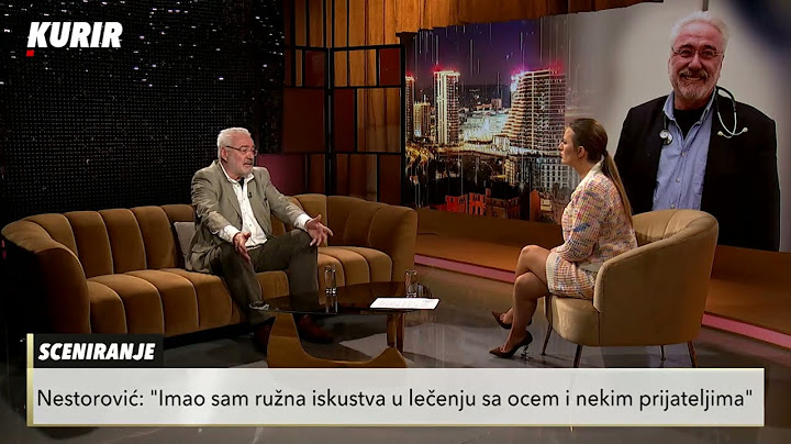 NESTOROVIĆ U SCENIRANJU: Ovo je najzdravije nešto što postoji! (NAJAVA)