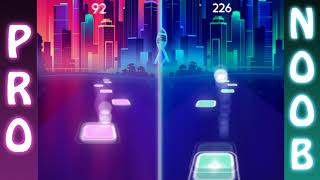 Tiles Hop EDM Rush ~ Noob vs Pro ~ Panini - Lil Nas X screenshot 4