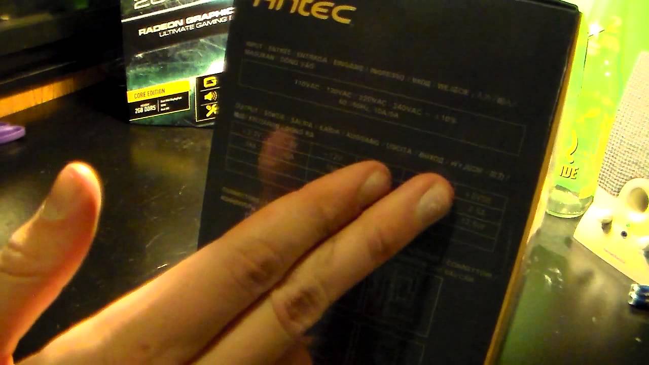 Antec VP450 Power Supply Unboxing