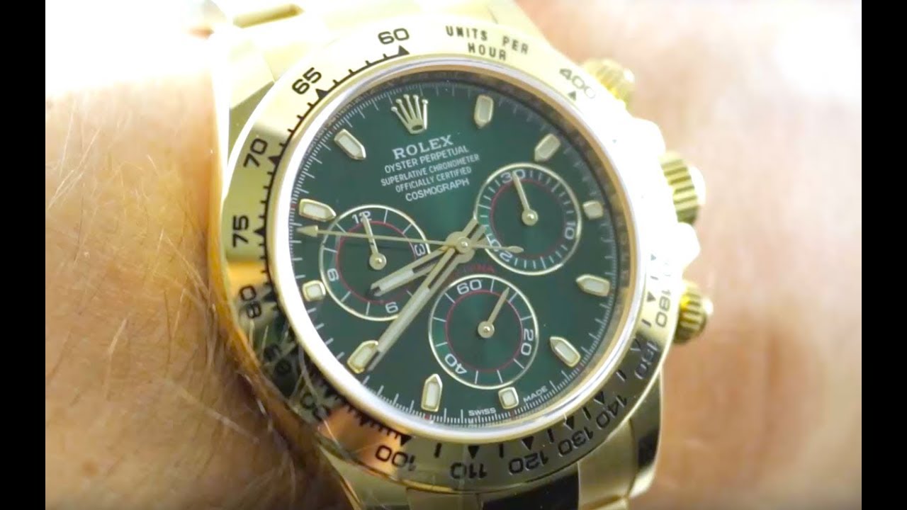 rolex golden watch price