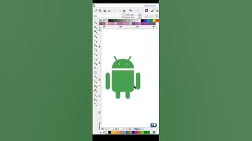 Android Logo tutorial Corel draw app logo design. #coreldraw #shorts #youtubeshorts #videos #design