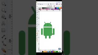 Android Logo tutorial Corel draw app logo design. #coreldraw #shorts #youtubeshorts #videos #design