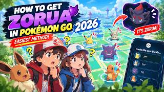 Easiest Way To Get ZORUA in Pokemon GO 2026 | Pokemon GO Trick