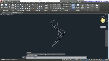 #AutoCAD TUTORIAL 2018   COMPOSITE CURVE IN AutoCAD 2018