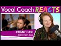 Vocal Coach reacts to Johnny Cash - Folsom Prison Blues (Live)