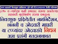 निवडणूक प्रक्रियेतील नामनिर्देश, छाननी व माघारी या टप्प्यांवर उमेदवाराचेनिधन अशा प्रसंगी मतदानाबाबत