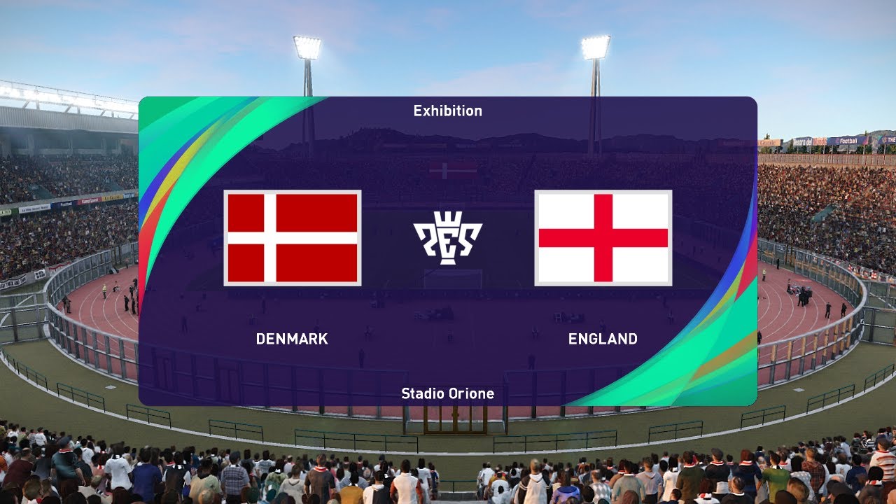 Denmark vs England (20/06/2024) UEFA Euro 2024 PES 2021