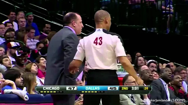 Carlos Boozer Punches Referee Danny Crawford 30/03...