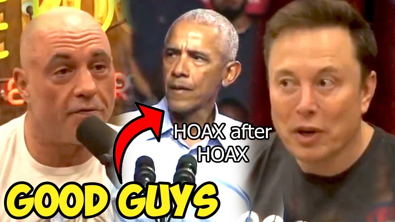 Joe Rogan and Elon Musk call out Barack Obama - YouTube