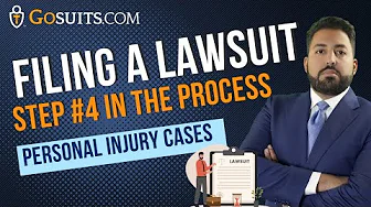 Filing a Lawsuit | Step Four Of The Personal Injury Case Process