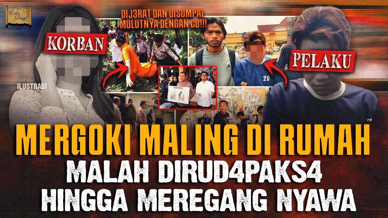 MALING H4BISI KORBAN ! MULUT DISUMPAL CELANA DALAM & LEHER DIC3KlK DENGAN KERUDUNG !