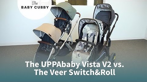 The UPPAbaby VISTA V2 vs. The Veer Switch&Roll | Double Modular Stroller Comparison
