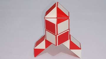 Make a Rocket with Snake puzzle 24 pieces