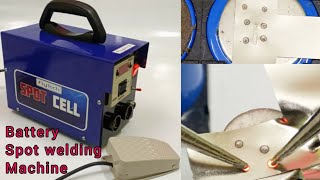 Battery Spot welding machine | Spot welding on Lithium ion Cells @shots