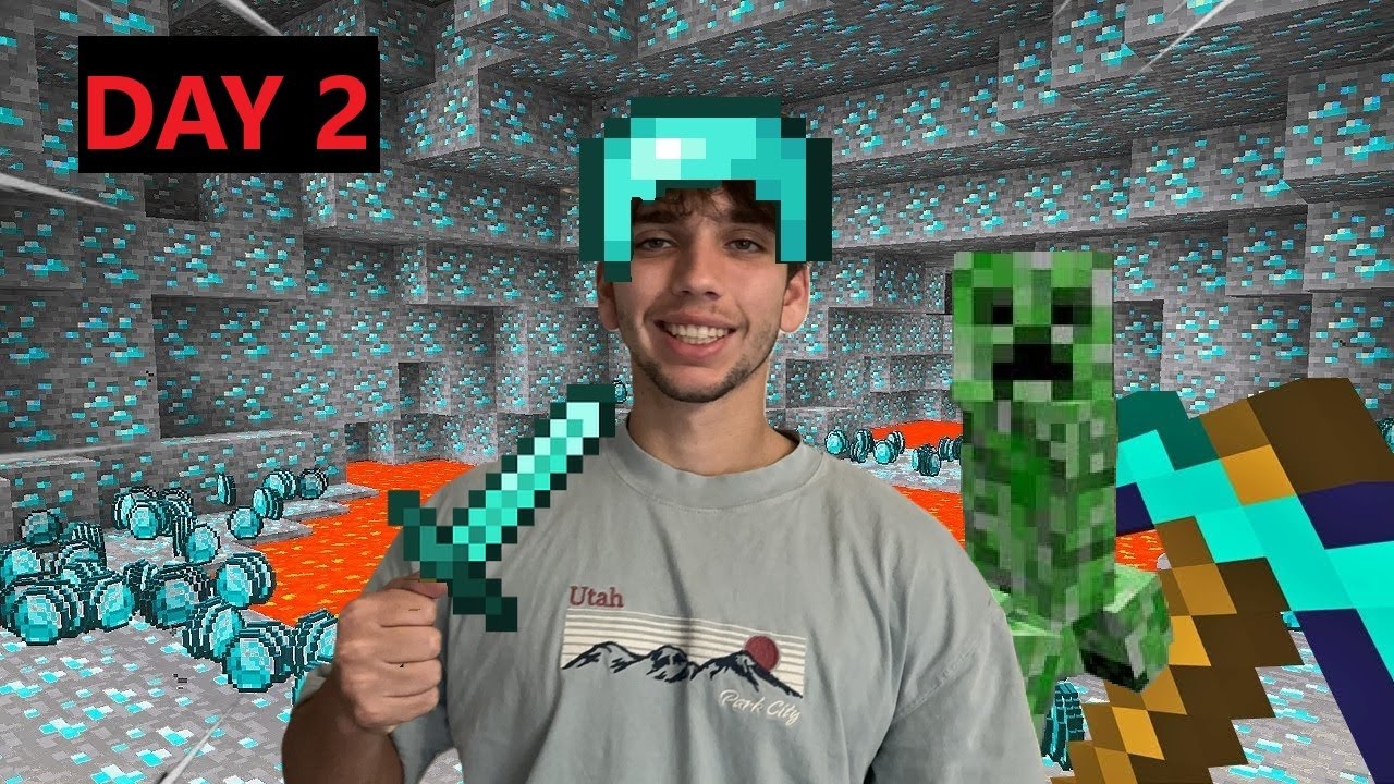 Minecraft With Friends Day 2 | Attacking the Bastion - YouTube
