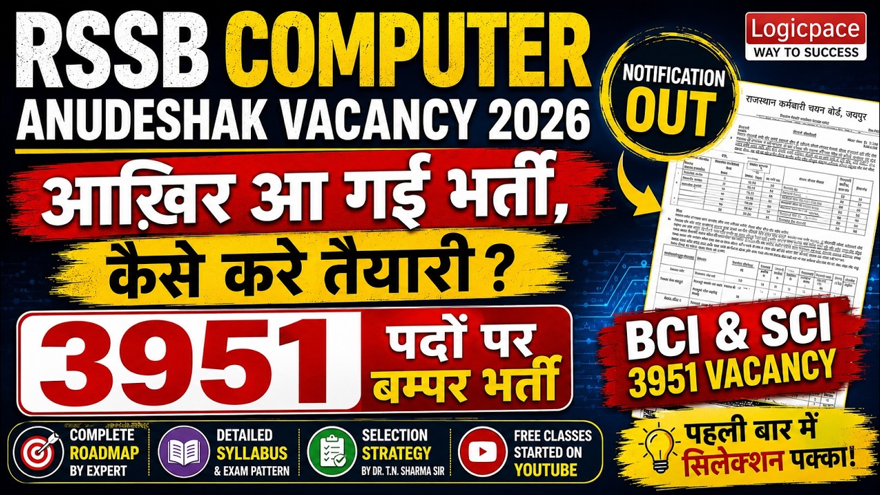 Computer Anudeshak Vacancy 2026: आख़िर आ गई भर्ती, कैसे करे तैयारी ...