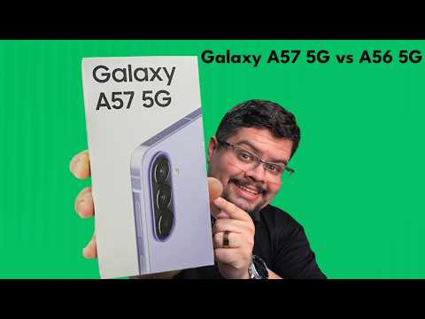 Samsung Galaxy A57: o melhor smartphone para a maioria das pessoas? Galaxy A57 5G vs Galaxy A56 5G