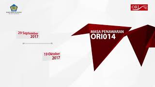 [ILM] - Obligasi Negara Ritel ORI014