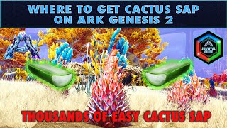 Athlete Statistics How to get Cactus Sap on Ark Genesis 2 - Thousands of Cactus Sap in One Easy Location