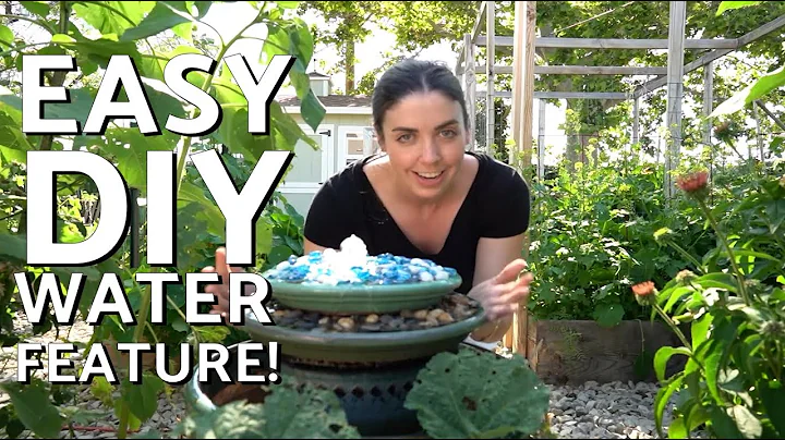 Make This EASY, FAST, DIY Water Feature for Local Wildlife!