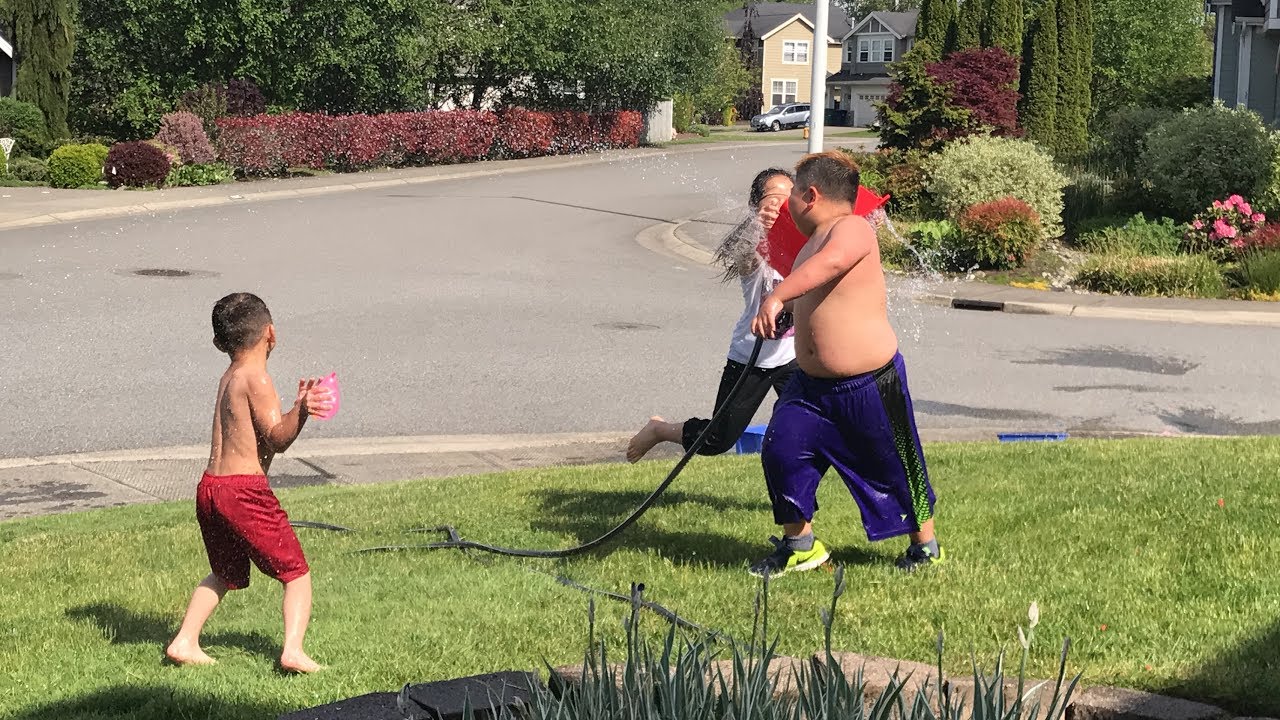 Summer is here | Water Balloon Fight | TigerFamilyLife~