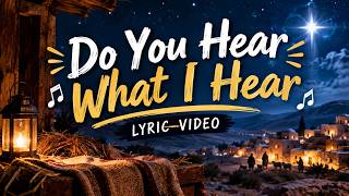 Do You Hear What I Hear (Lyric Video) (Cover By Jonah Hower)