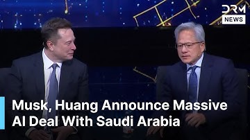 Elon Musk & NVIDIA CEO Jensen Huang Partner with Saudi AI Startup for 500MW Data Center | AI1G