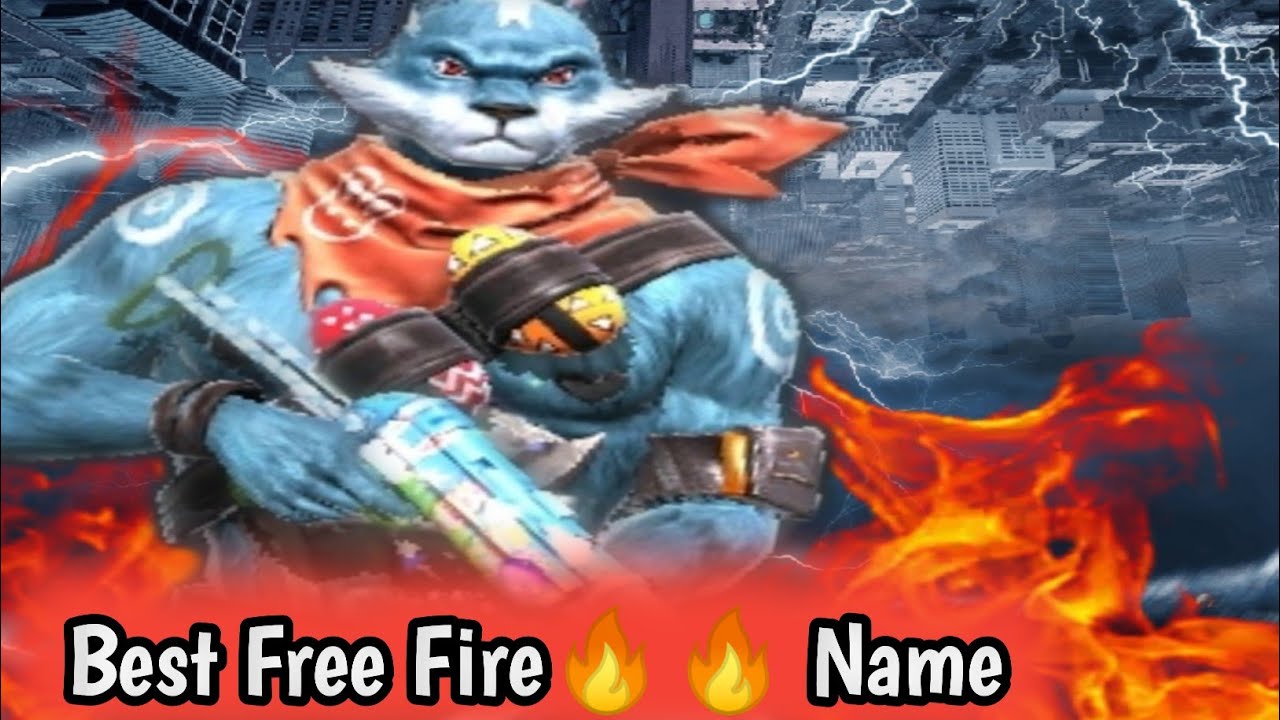 Top 10 Free Fire Name Unique Free Free Fire Best Name Youtube