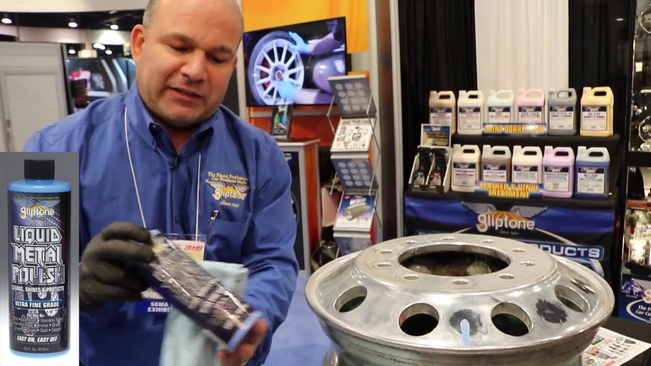 Gliptone Metal Polish Demo from SEMA 2017 YouTube