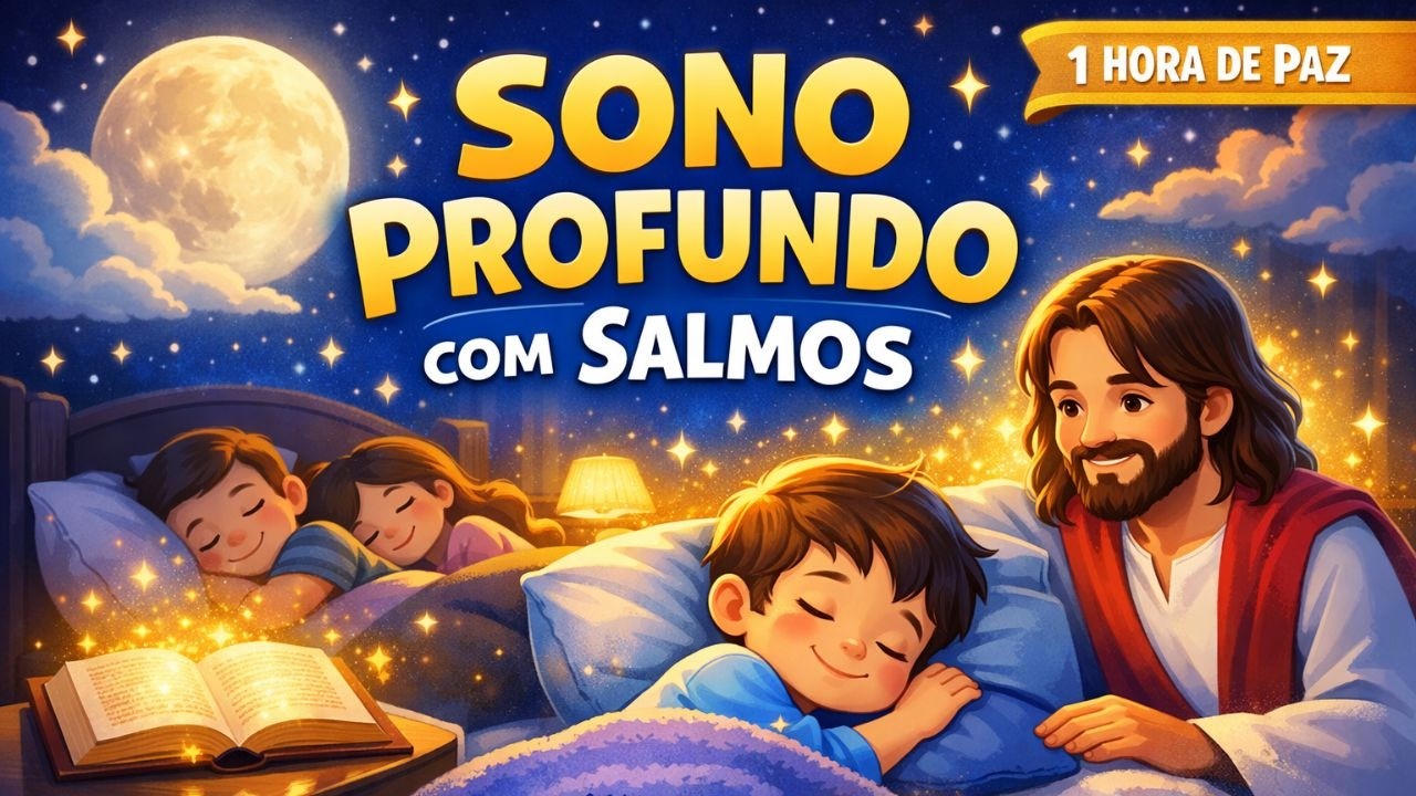 SALMOS CANTADOS PARA DORMIR PROFUNDAMENTE 🕊️ Música Cristã Para Sentir a Presença de Deus