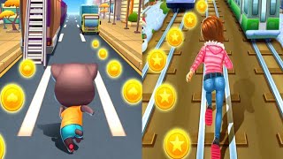 Cat Runner VS Subway Princess Runner Gameplay Walkthroughs Android iOS Games screenshot 5