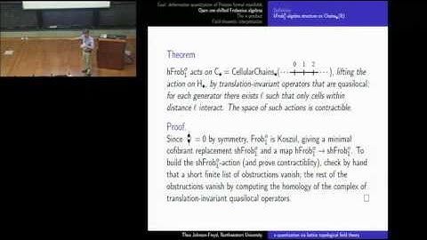 Theo Johnson-Freyd - Star quantization via lattice topological field theory