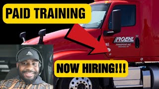 ROEHL PAID CDL TRAINING