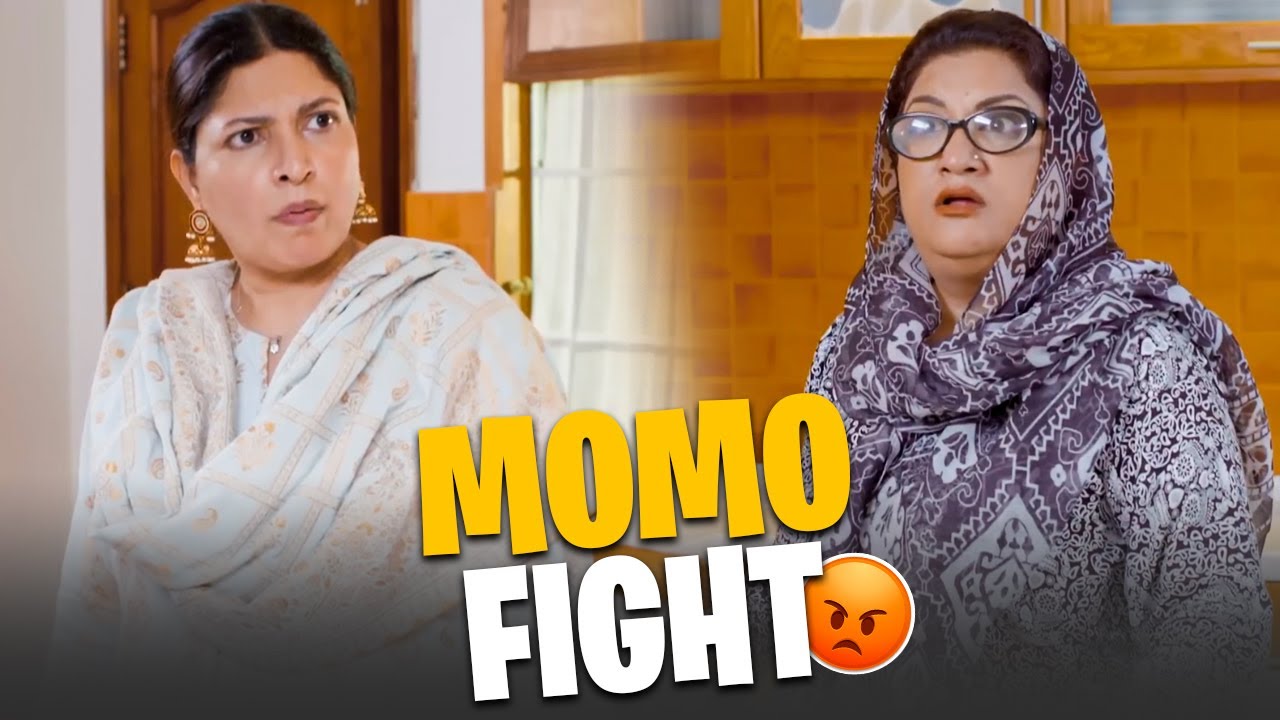 Momo Ki Larayi Hogai 😡🔥 | Momo | Ayesha Omar & Nabeel | Bulbulay Drama