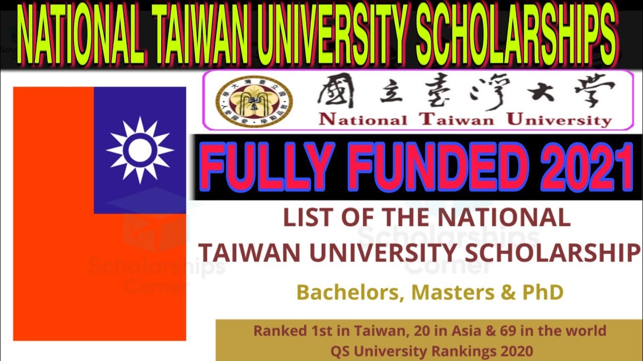 taiwan scholarship for phd