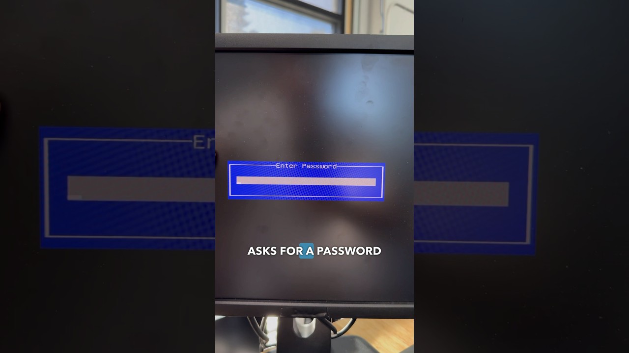 ⁣Reset BIOS Password! #repair #techtips #computerrepair #pcrepair #pc
