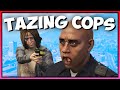 TROLLING COPS WITH TAZER on GTA RP