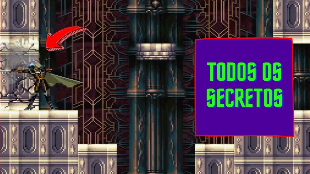 Todas as Salas Secretas e Paredes Quebráveis - Castlevania Symphony of The Night | Playstation 1