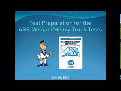 Test Preparation for the ASE Medium Heavy Truck Tests