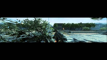 Battlefield 3 Eyefinity 5760x1080, high + full AA. Gameplay with 64 players. 1080p video.
