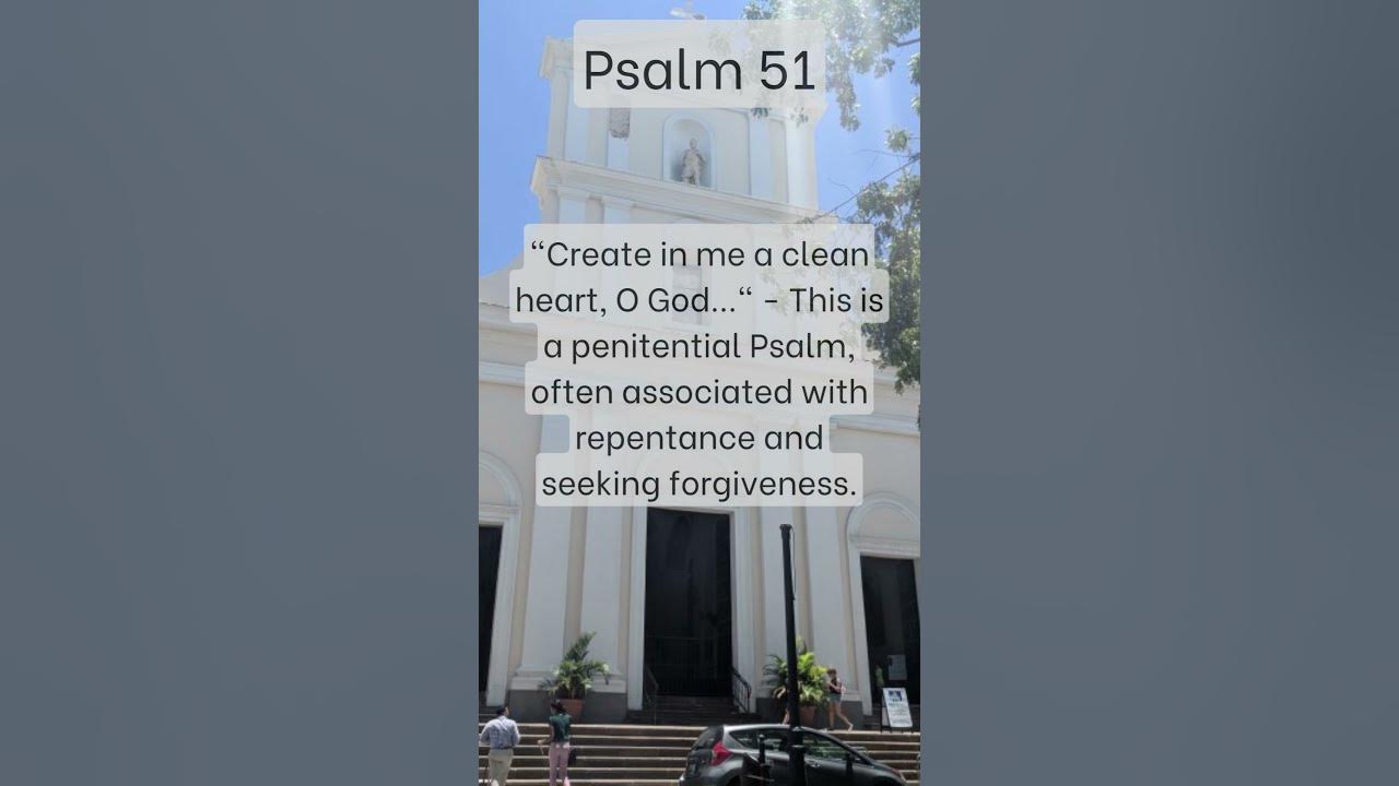 ✝️ Psalm 51 ✝️️