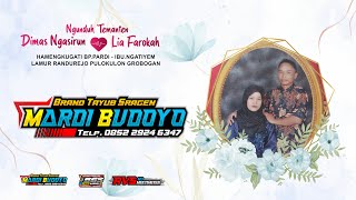 🔴📡Live Pernikahan Dimas & Liya ::: Mardi Budoyo Karawitan ::: BGS AUDIO ::: AAN PRODUCTION