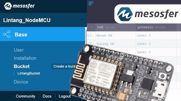 ESP8266 NodeMCU & Mesosfer #simpLINnovation