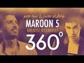 360°A Cappella MAROON 5 Medley!!! (Sam Tsui + Peter Hollens) | Sam Tsui