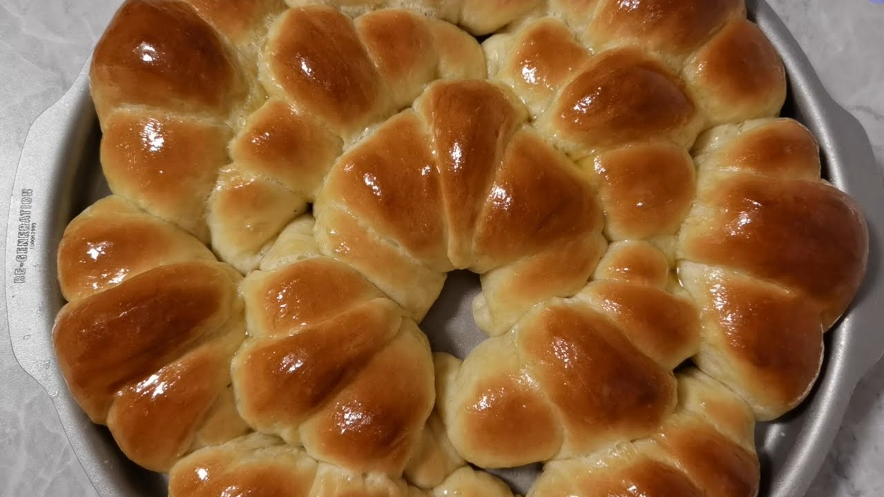 ✅ Không Cần Nhồi Bột Với Bánh Mì Ngọt Sừng Trâu Trứng Sữa  | Văn Phi Thông |